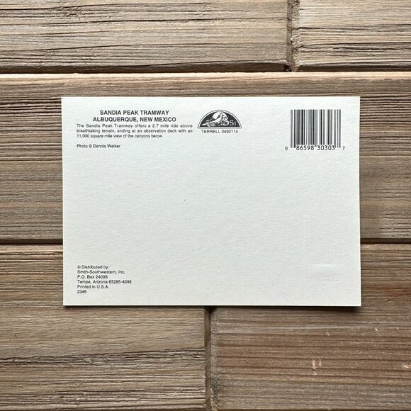Sandia Peak Tramway - New Mexico Postcard - Picture 4 of 5
